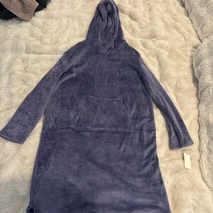 Cozy Purple Hooded Fleece